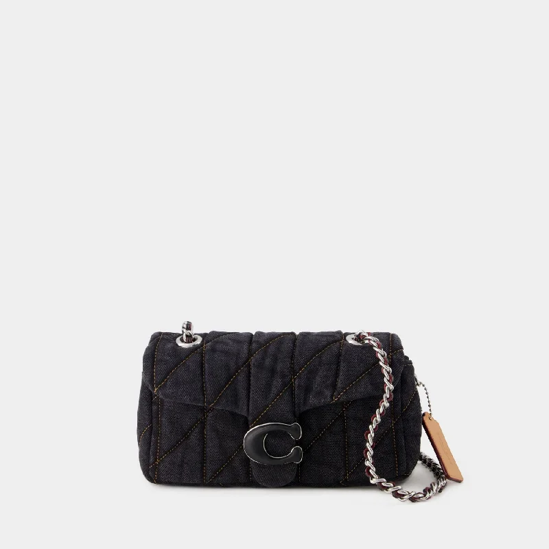 Coach Rogue bags featuring the signature C - hardware for a branded lookTabby 20 Shoulder Bag - Coach - Cotton - Black