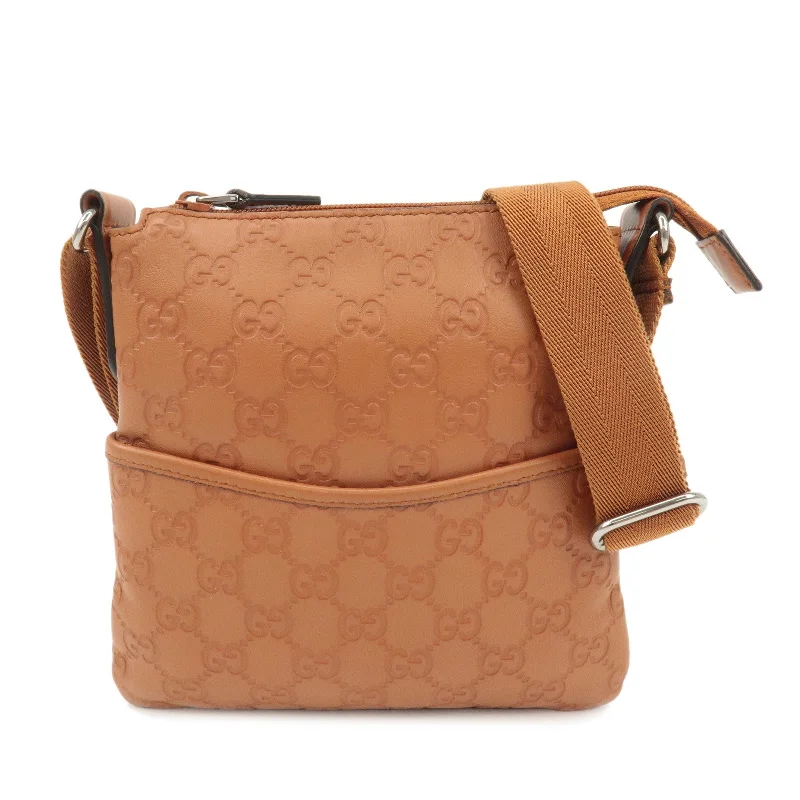 Ladies Gucci Dionysus bags with a detachable shoulder strapGUCCI Guccissima Guccissima Leather Shoulder Bag Brown 374416