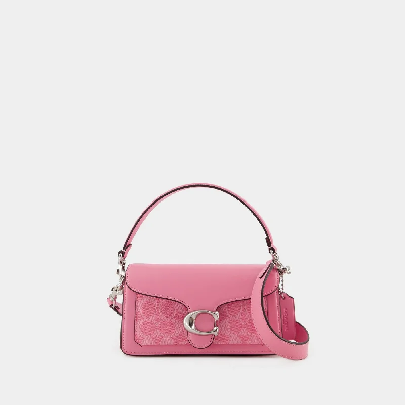 Ladies Coach Tabby bags with gold - toned hardware for a touch of luxuryTabby 20 Shoulder Bag - Coach - Canvas - Pink