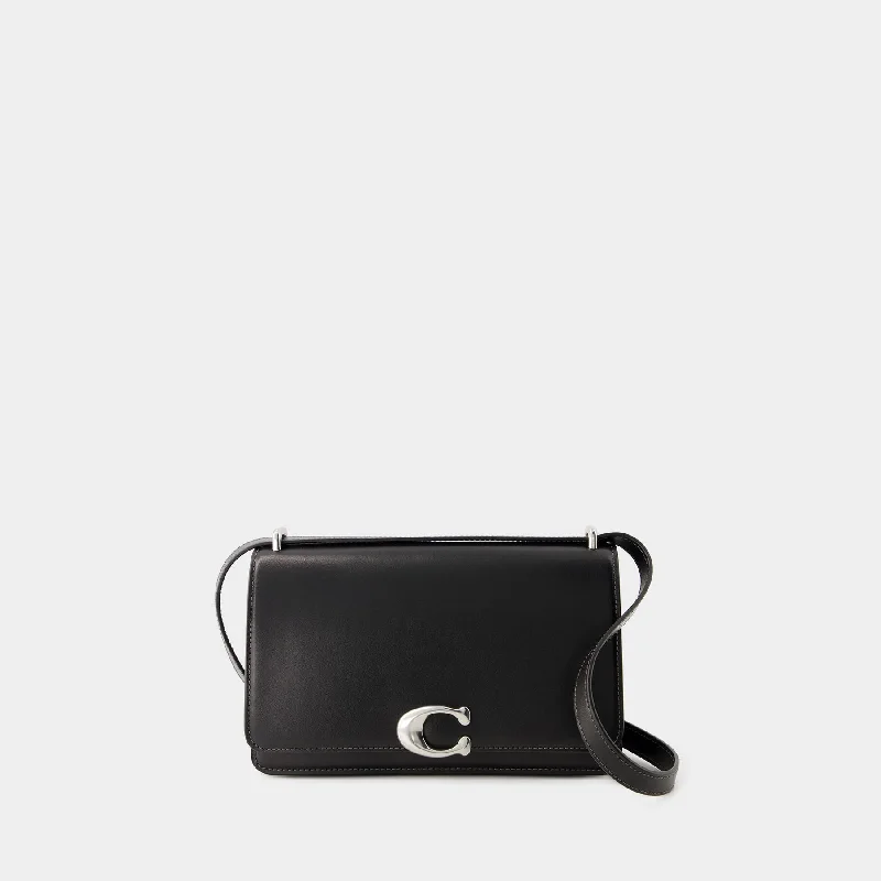 Coach bags with a detachable mobile phone holder for on - the - go useBandit Bag - Coach - Leather - Black