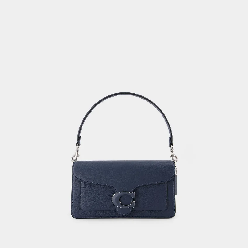 Coach handbags with a perforated leather detail for a breathable and unique designTabby 26 bag - Coach - Leather - Denim Blue