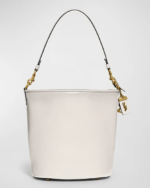 Ladies Coach Rogue bags with a star - shaped charm for a playful touchDakota Glove-Tanned Leather Bucket Bag