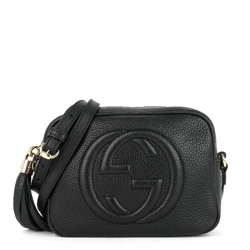 Ladies Gucci handbags with a detachable coin purse insideSoho Disco Small Calf Leather Crossbody Bag