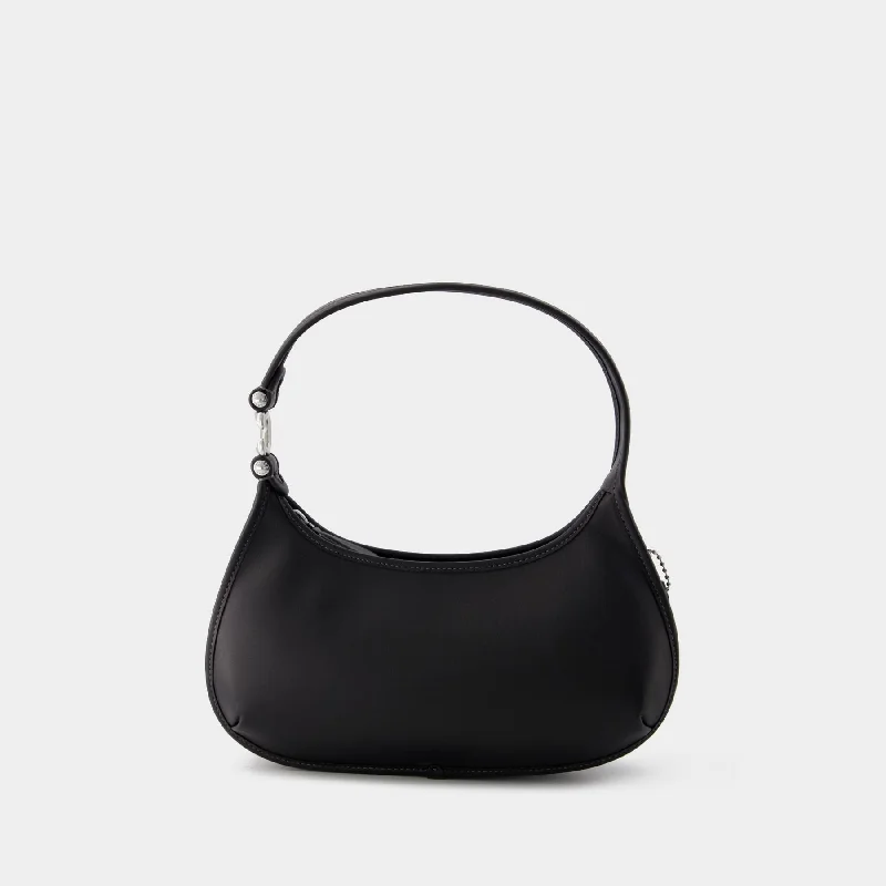 Coach Dempsey bags with a contrast - colored interior for visual interestEve Hobo Bag - Coach - Leather - Black