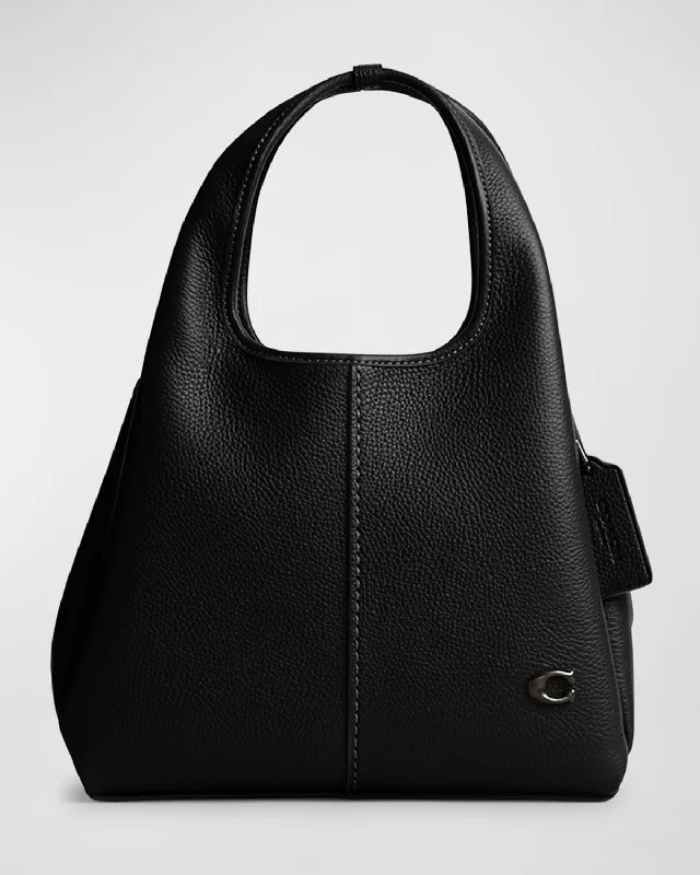 Coach bags with a back - zip pocket for storing valuables securelyLana 23 Pebbled Leather Shoulder Bag