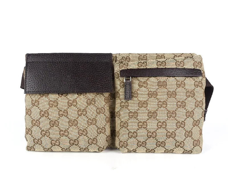 Ladies Gucci Dionysus bags with a chain - link shoulder strapMonogram Canvas Belt Bag