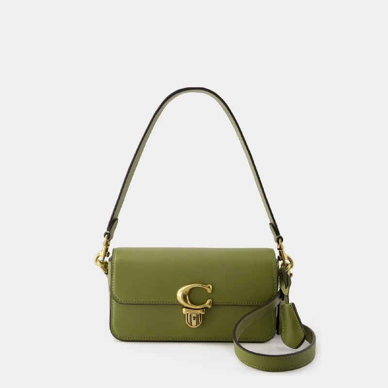 Coach crossbody bags with a keychain holder for practicalityHobo Studio Baguette - Coach - Leather - Khaki