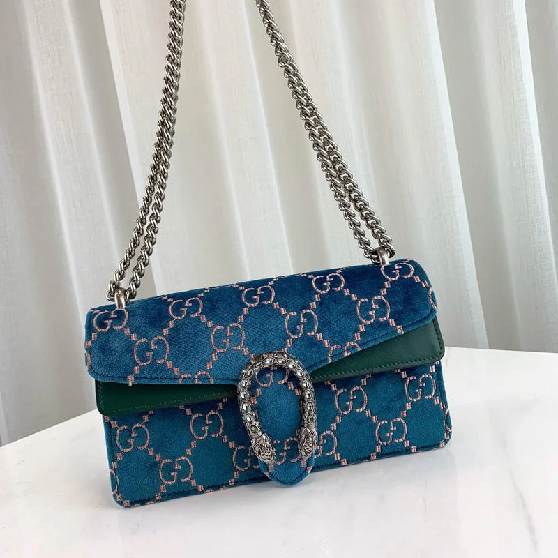 Ladies Gucci shoulder bags with a magnetic - closure flapBC - GUCCI BAG - 1260