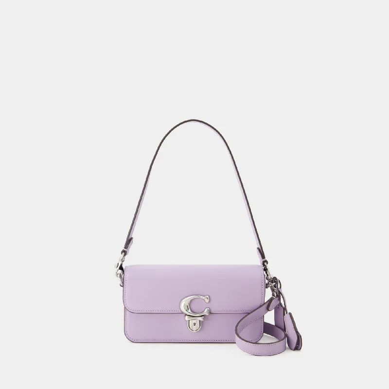 Coach crossbody bags with a printed floral pattern for a feminine touchStudio Baguette Bag - Coach - Leather - Purple