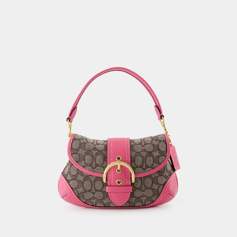 Ladies Coach Tabby bags with gold - toned hardware for a touch of luxurySoho Hobo Bag - Coach - Leather - Pink