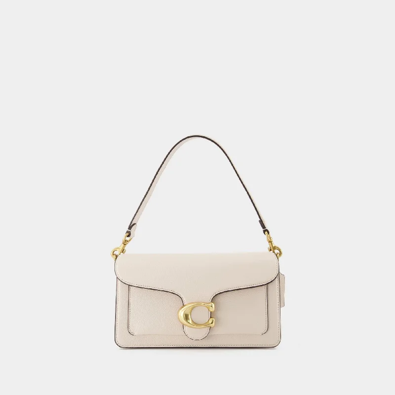 Coach Borough bags with a structured silhouette and a magnetic - snap closureTabby 26 Hobo Bag - Coach - Cream - Leather