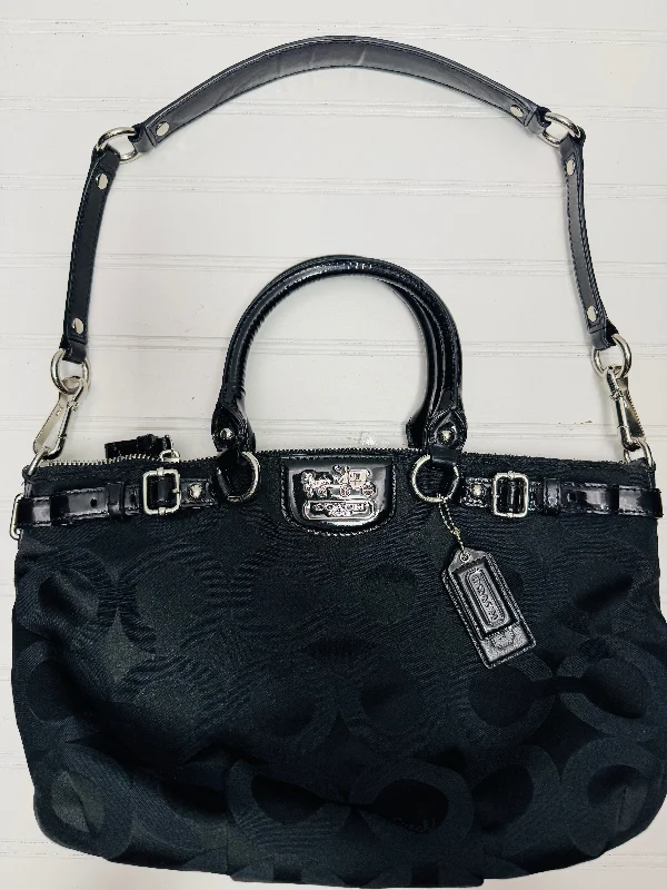 Coach handbags with a perforated leather detail for a breathable and unique designHandbag Designer By Coach, Size: Medium