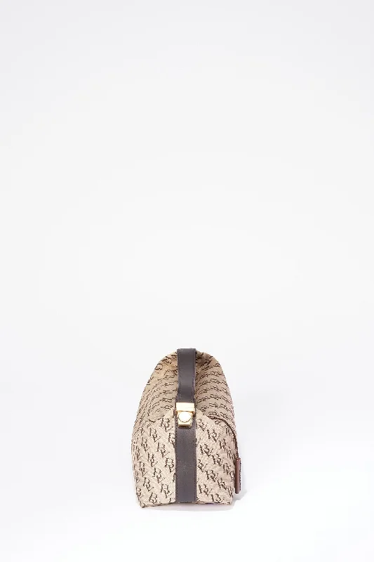 Bottega Veneta bags in metallic finishesBottega Veneta Fabric Monogram Pouch