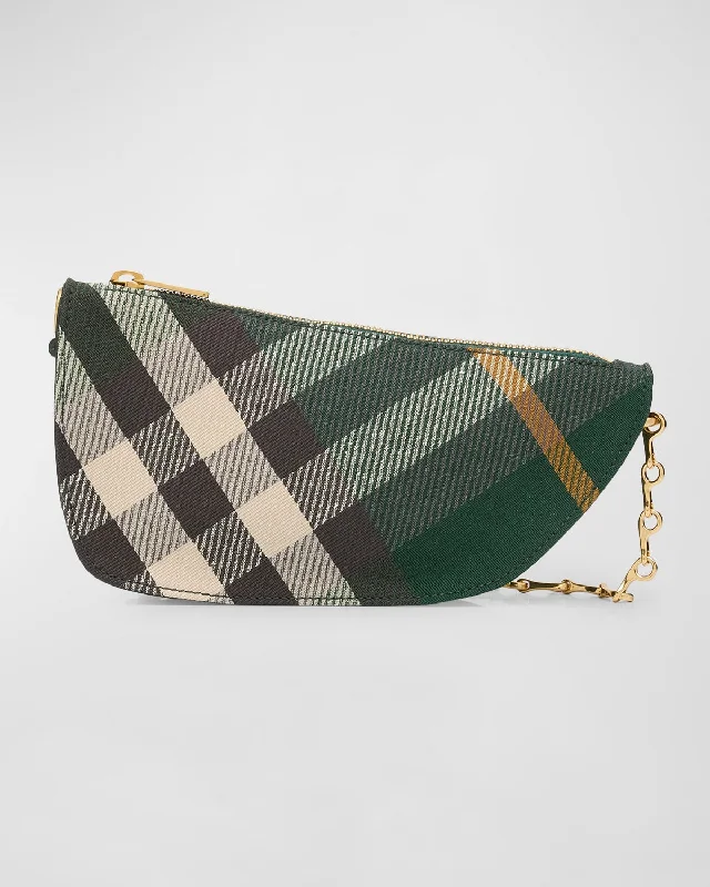 Travel - Approved Burberry Carry - on BagsShield Micro Check Shoulder Bag