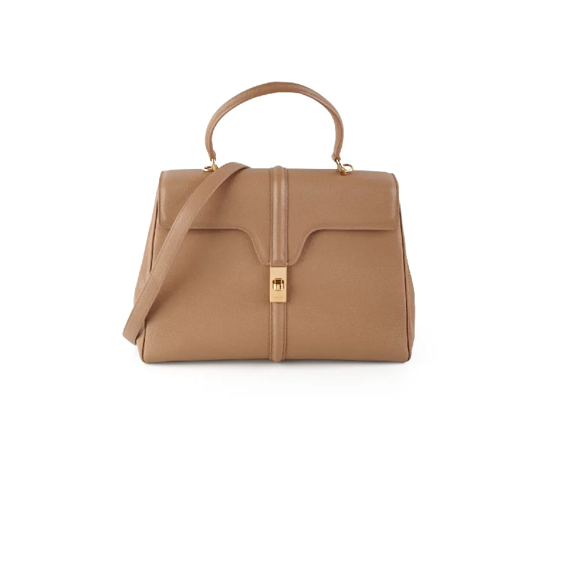 Soft - Touch Celine Duffel Bags for Weekend GetawaysCeline 16 Medium Classic Taupe