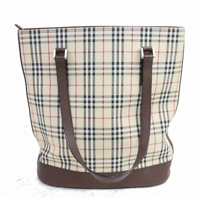 Compact and Portable Burberry Waist BagsBrand Inspired Burberry Tote Bag Beige Canvas (SHC1-15475)