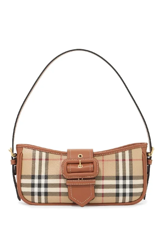 Burberry Bags with RFID Blocking TechnologyEred Checkered Shoulder Bag