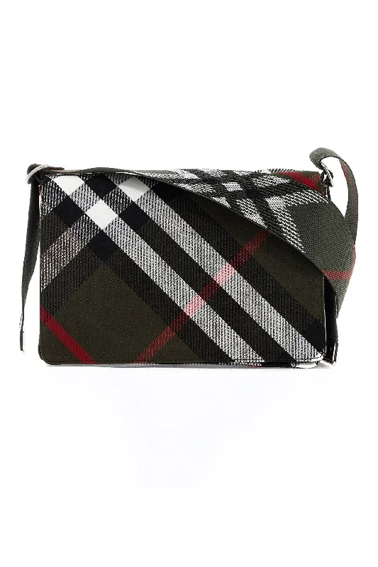 Sustainable and Ethical Burberry Bags for Conscious ConsumersTrench Check Shoulder Bag