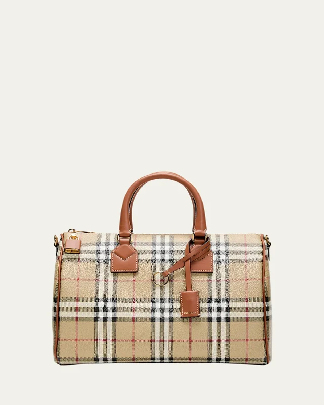 Burberry Bags with Magnetic Closures for Quick AccessCheck Bowling Shoulder Bag