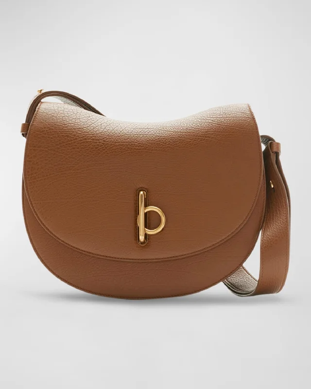 Pattern - Mixing Burberry Bags for a Fashion - Forward LookRocking Horse Leather Saddle Crossbody Bag