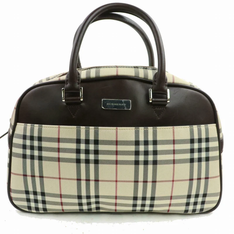 Statement - Making Oversized Burberry BagsBrand Inspired Burberry Hand Bag Cream Canvas (SHC1-14379)