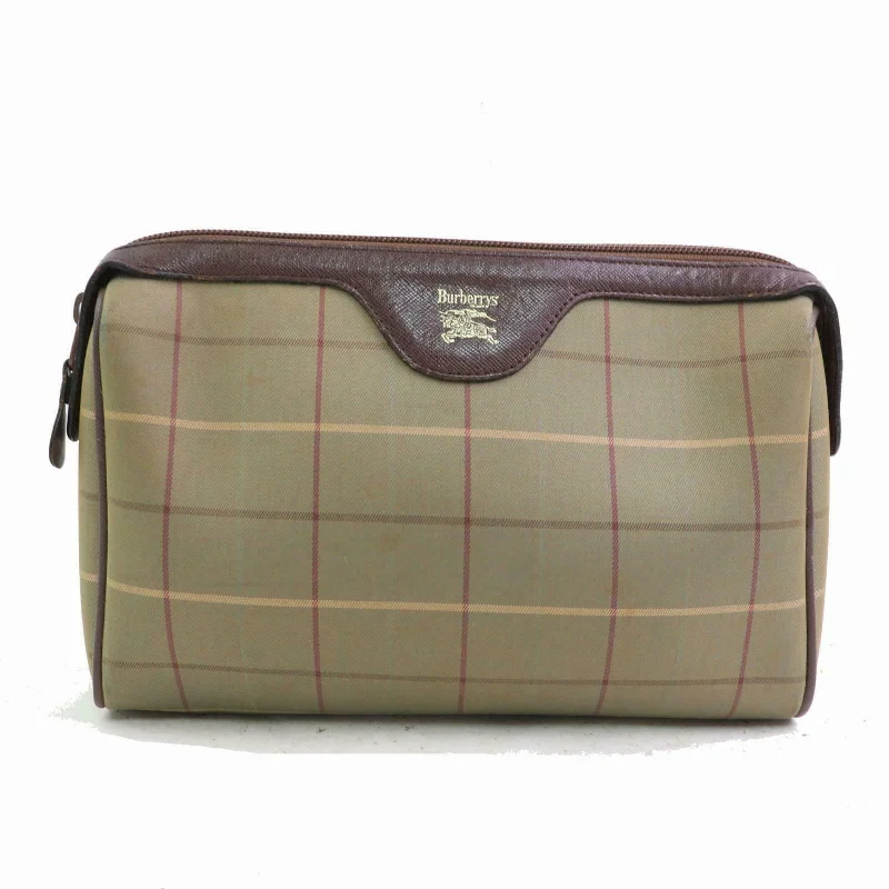 Functional Burberry Diaper Bags for New MomsBrand Inspired Burberry Clutch Olive Canvas (SHC1-14523)