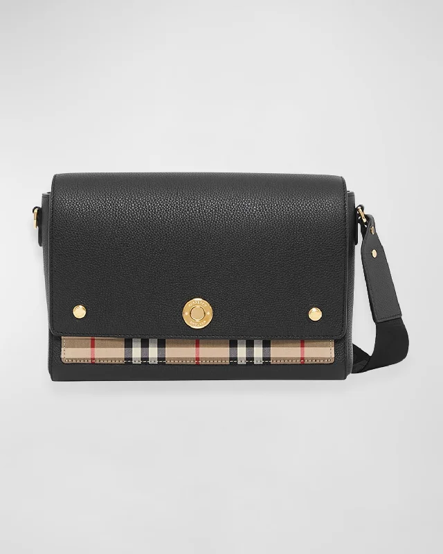 Miniature Burberry Crossbody Bags for Evening OutNote Medium Leather & Vintage Check Crossbody Bag