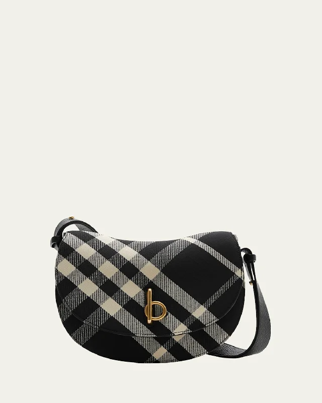 Color - Blocked Burberry Bags for a Bold StatementRocking Horse Medium Check Crossbody Bag