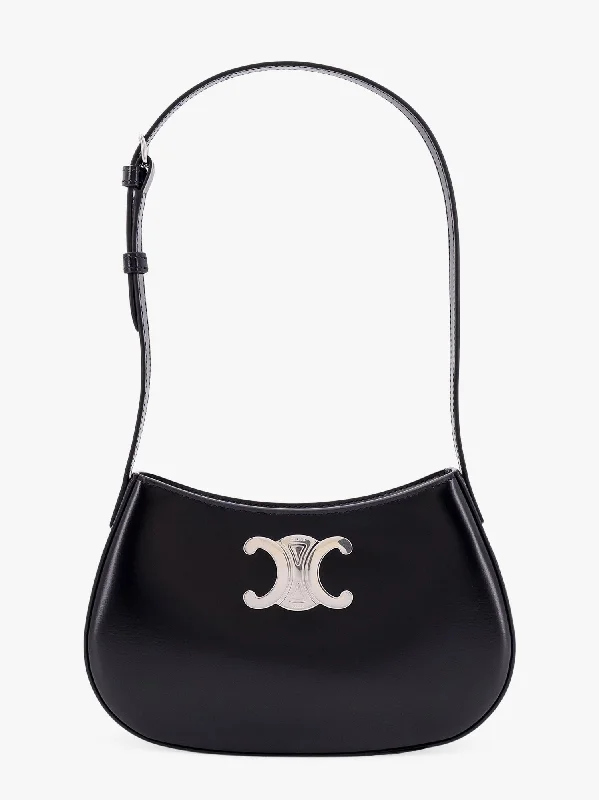 Trendy Celine Bucket Bags for a Boho LookCeline Women Celine Black Shoulder Bags