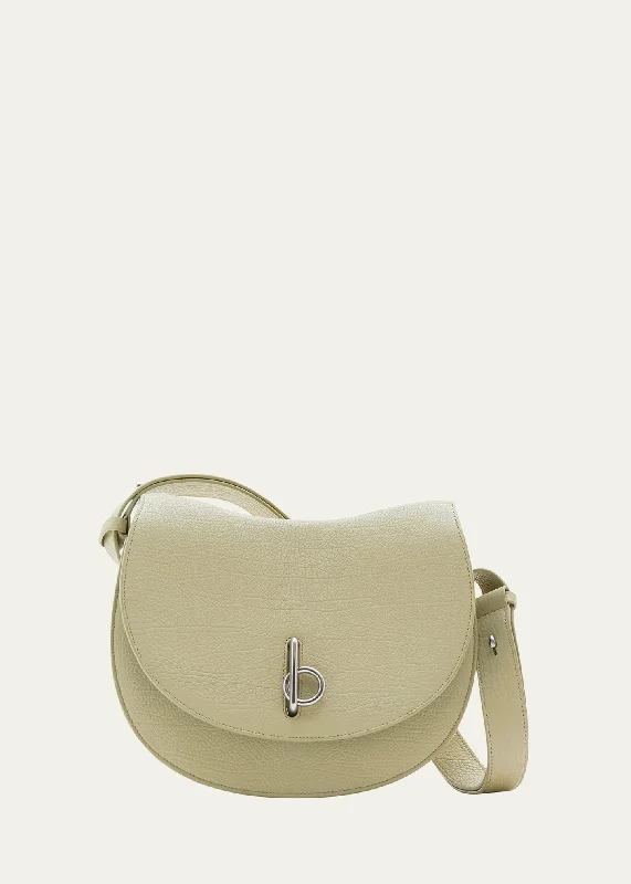 Burberry Bags with Chain Straps for a Chic VibeRocking Horse Leather Saddle Crossbody Bag