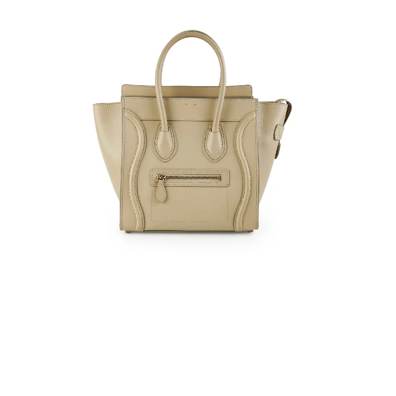 Sustainable Celine Bags Using Eco - Friendly MaterialsCeline Luggage Micro Light Mastic