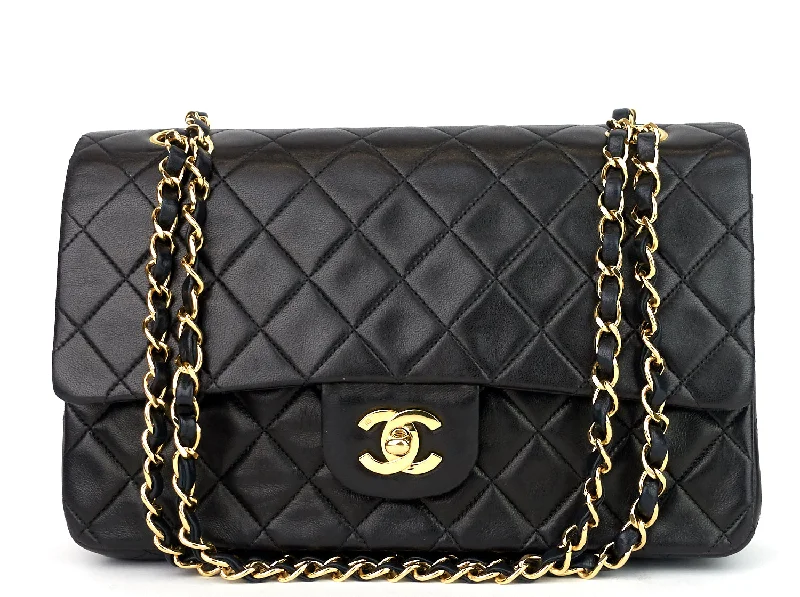 Chanel Classic Flap Bag for Evening PartyDouble Flap Quilted Lambskin Leather Bag