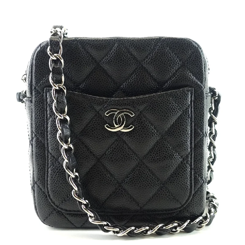 Chanel Colorful Handbag for Spring OutfitsCamera Caviar Leather Crossbody Bag