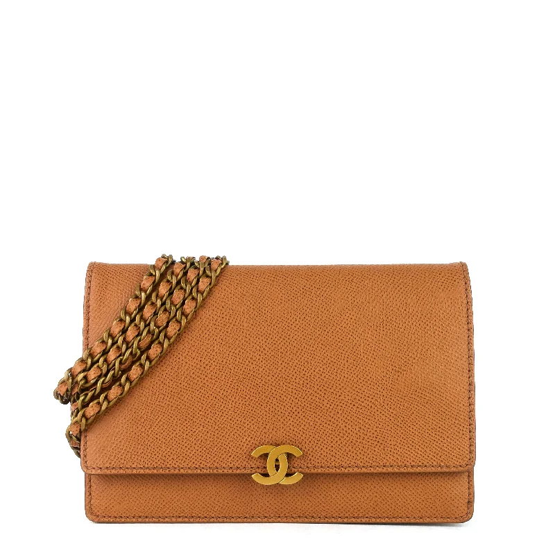 Chanel Small Crossbody Bag for TravelWallet on Chain WOC Leather Bag