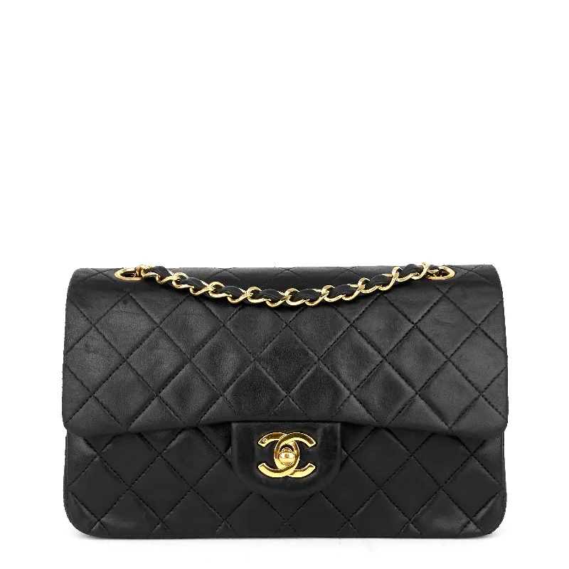 Chanel Classic Flap Bag for Evening PartyDouble Flap Quilted Lambskin Leather Bag