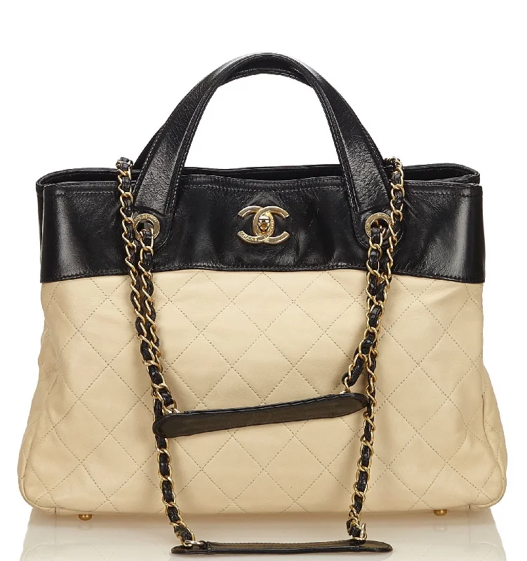 Chanel Designer Handbag with Unique DesignIn the Mix Calf Leather Tote Bag