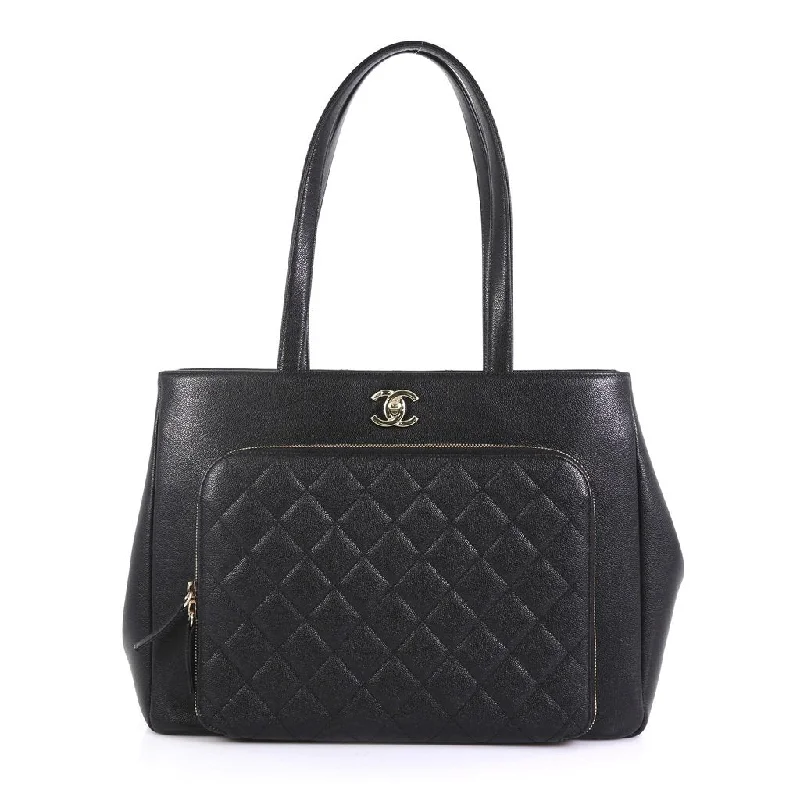 Chanel Classic Flap Bag for Evening PartyBusiness Affinity Caviar Leather Large Shopping Tote Bag