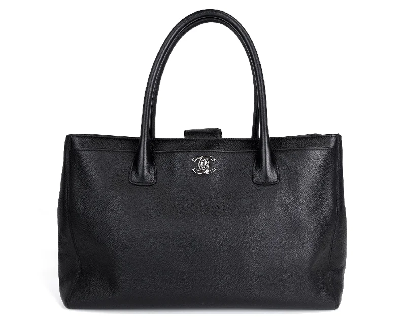 Chanel All - Match Handbag for Versatile StylingCerf Executive XL Caviar Leather Tote Bag