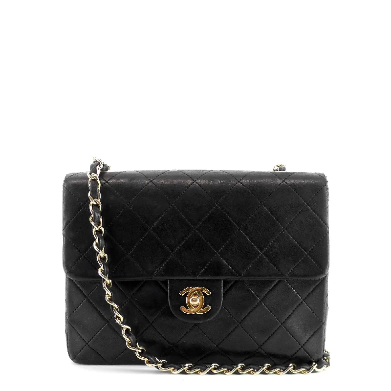 Chanel New Arrival Handbag with Gold HardwareQuilted Lambskin Leather Single Flap Bag