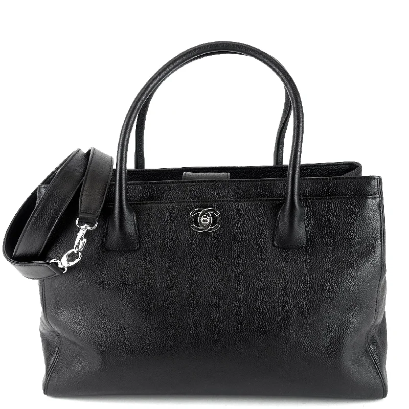 Chanel All - Match Handbag for Versatile StylingCerf Executive XL Caviar Leather Tote Bag