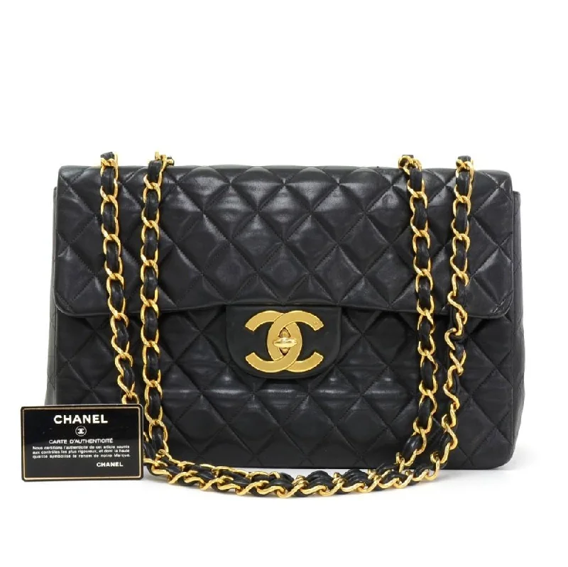 Chanel Limited Edition Handbag for CollectorsQuilted Lambskin Leather Maxi Bag