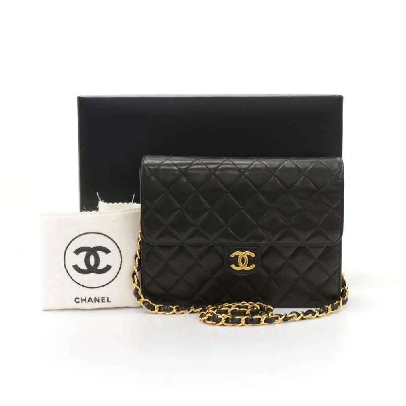 Chanel All - Match Handbag for Versatile StylingQuilted Lambskin Leather Bag