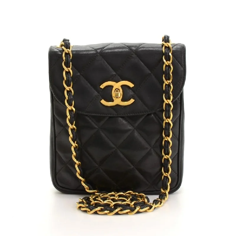 Chanel Luxury Handbag for High - End EventsQuilted Lambskin Leather Bag