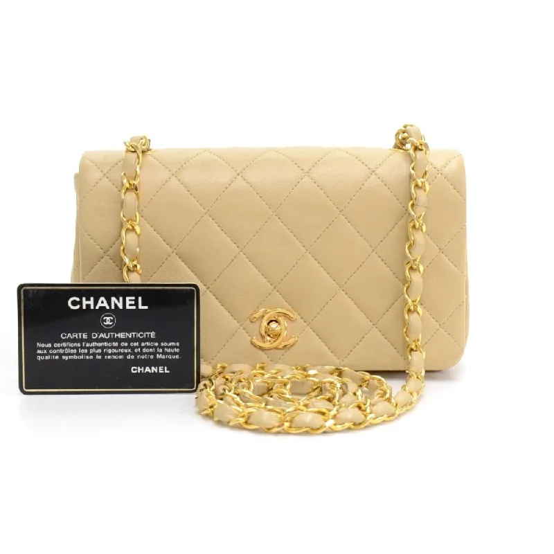 Chanel New Arrival Handbag with Gold HardwareQuilted Lambskin Leather Bag