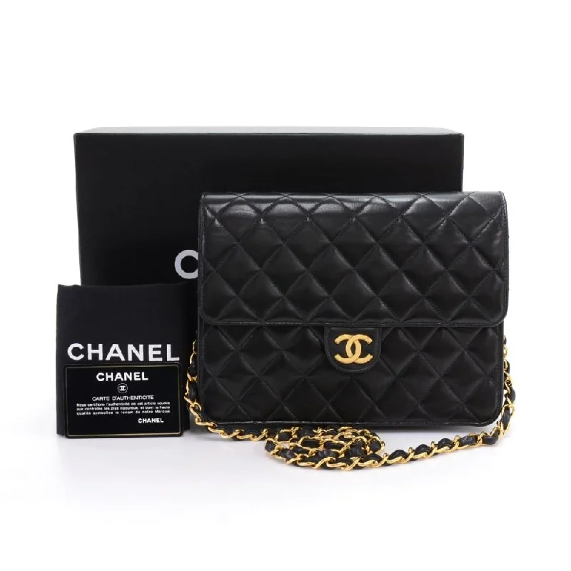 Chanel Small Crossbody Bag for TravelQuilted Lambskin Leather Bag