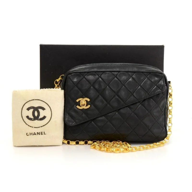 Chanel Vintage Inspired Handbag for Retro LoversQuilted Lambskin Leather Bag