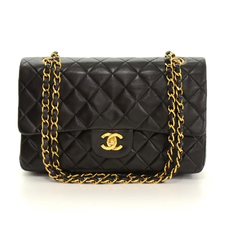 Chanel Chain Strap Handbag for Everyday UseDouble Flap Quilted Leather Bag