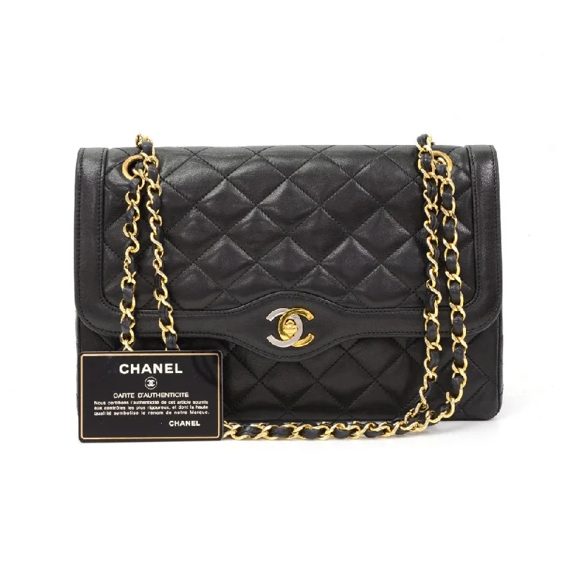 Chanel Chain Strap Handbag for Everyday UseDouble Flap Quilted Leather Bag