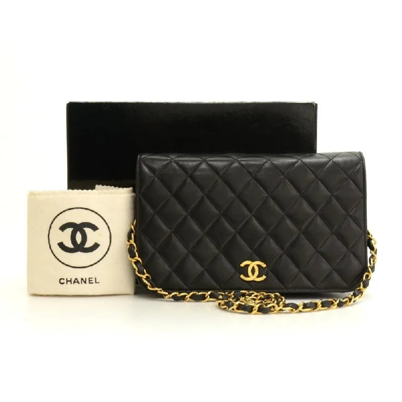 Chanel Luxury Handbag for High - End EventsQuilted Lambskin Leather Shoulder Bag