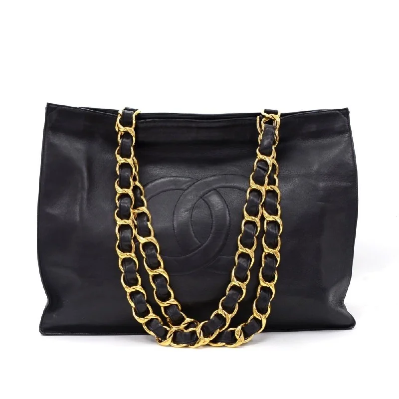 Chanel Limited Edition Handbag for CollectorsLambskin Leather Jumbo Shopping Tote